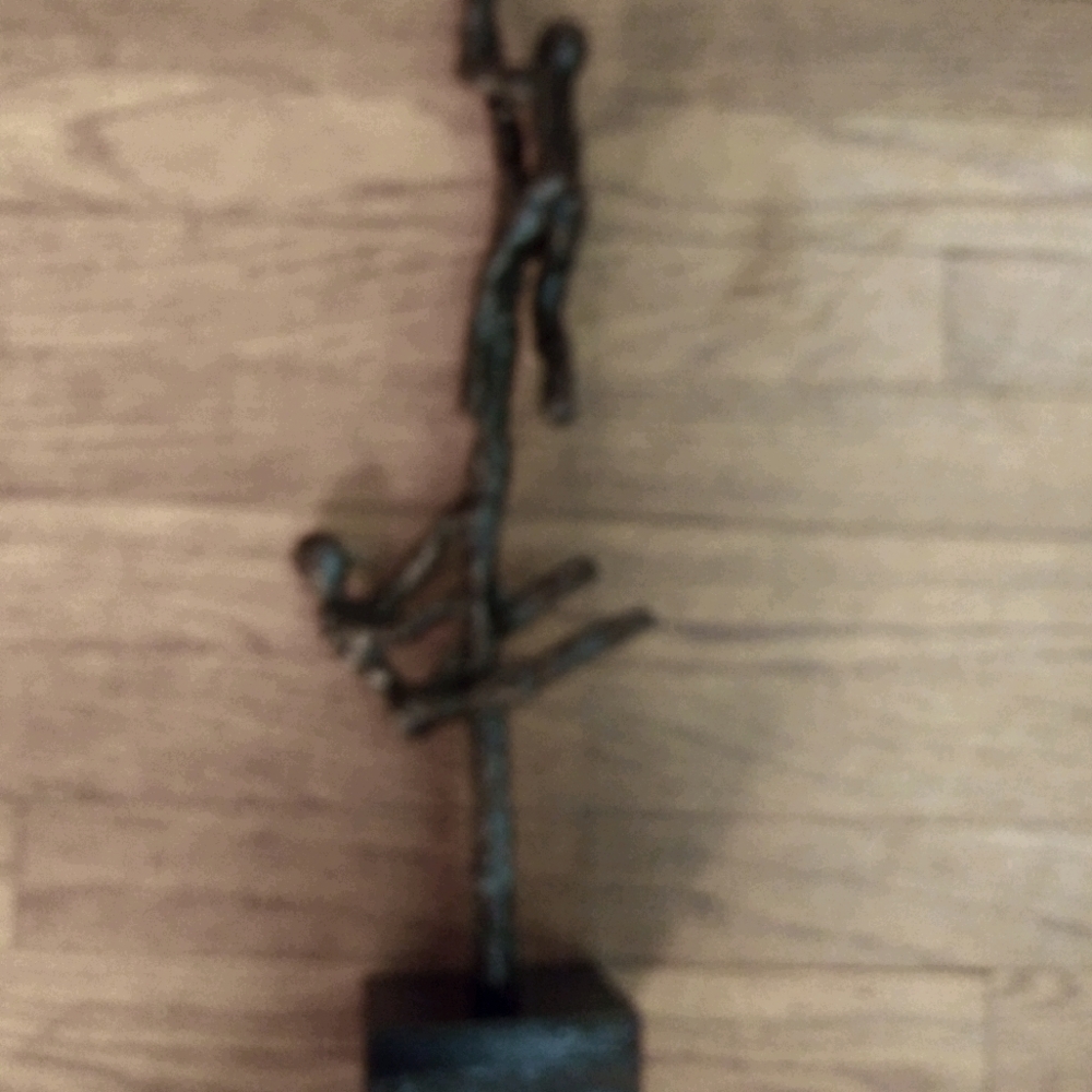 Brass figurine
